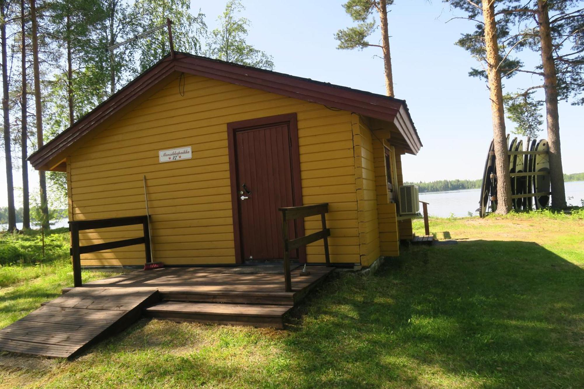 Marjoniemi Camping Hiidenniemi Buitenkant foto
